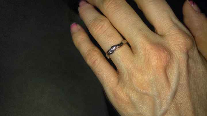 Avez-vous publié une photo de votre bague de fiançailles ? - 1