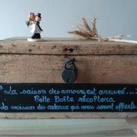 Urne de mariage terminé