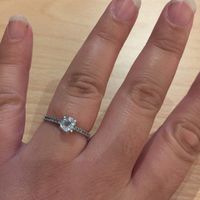 Avez-vous publié une photo de votre bague de fiançailles ? - 1