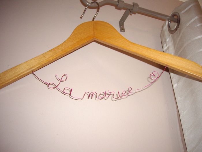 Cintre personnalisé