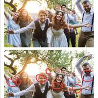 Trouve les 7 différences et remporte une récompense pour tes témoins 🎁 - 1