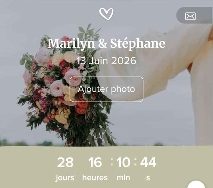 Dans moins d'un mois... ❤️ - 1