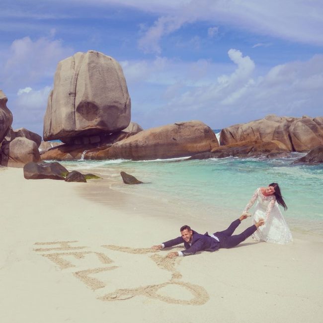 Séance de photo aux Seychelles 1