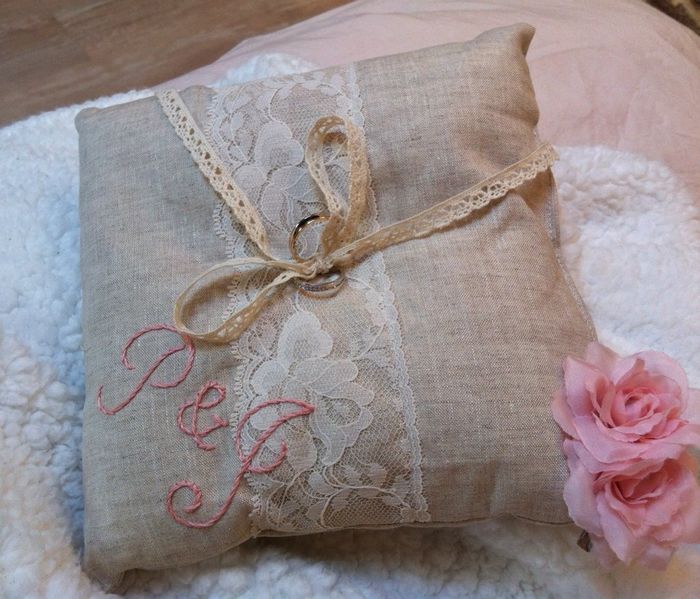 Coussin pour alliances - 1