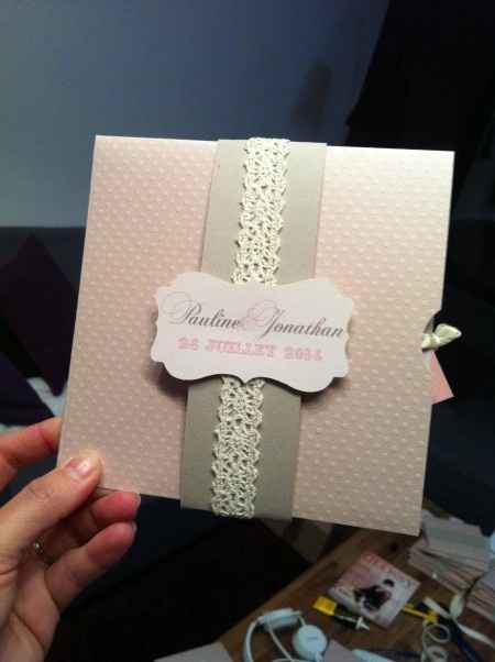 pochette faire part