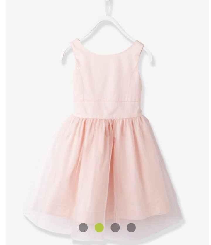 Robe de petite demoiselle d’honneur - 1