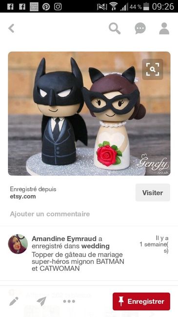 Figurines pièce montée - 2