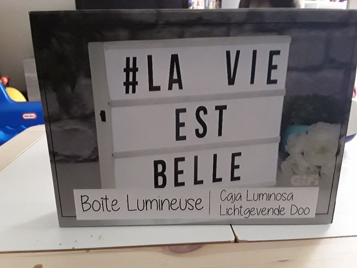 Box et lettre