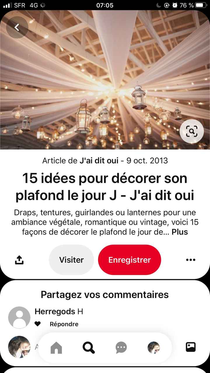 Que mettre au plafond ? - 1