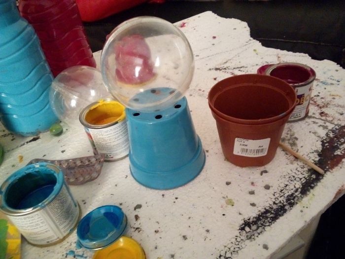deco du candy bar: distributeur de bonbon factice
