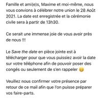 Annonce mariage - 1