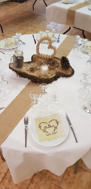 Ma déco de table pour samedi - 2