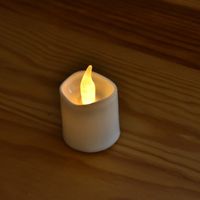 les bougies led une fois allumées