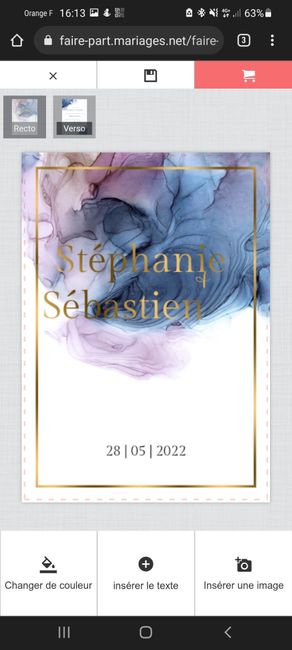 Concours voici mon Faire-part + Stéphanie et Sébastien 1