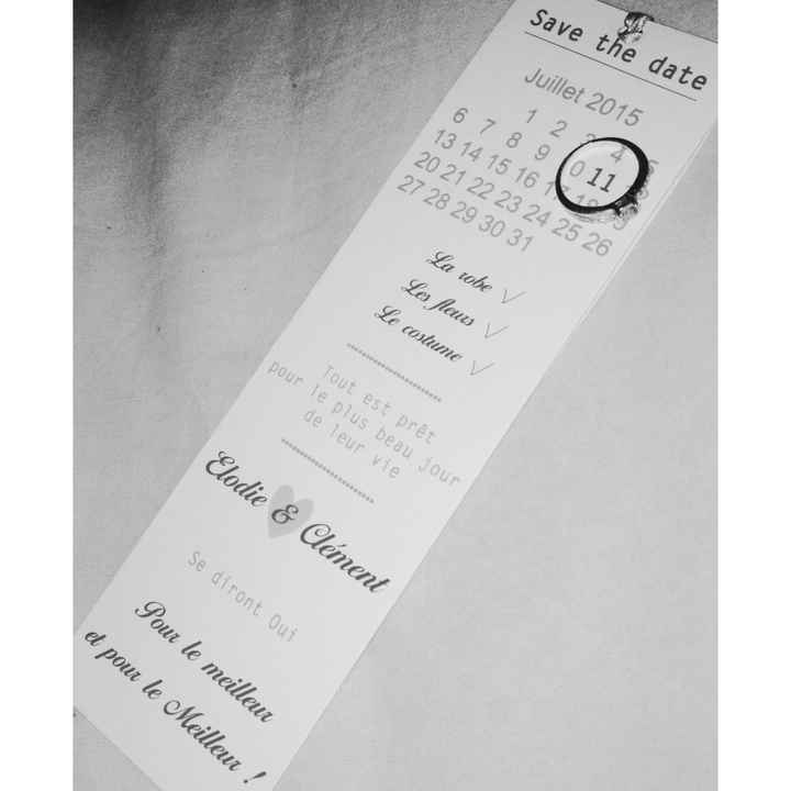 Notre save the date