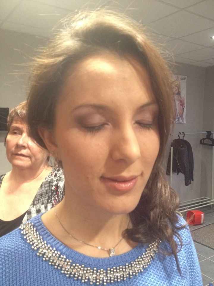 Essai maquillage et coiffure - 4