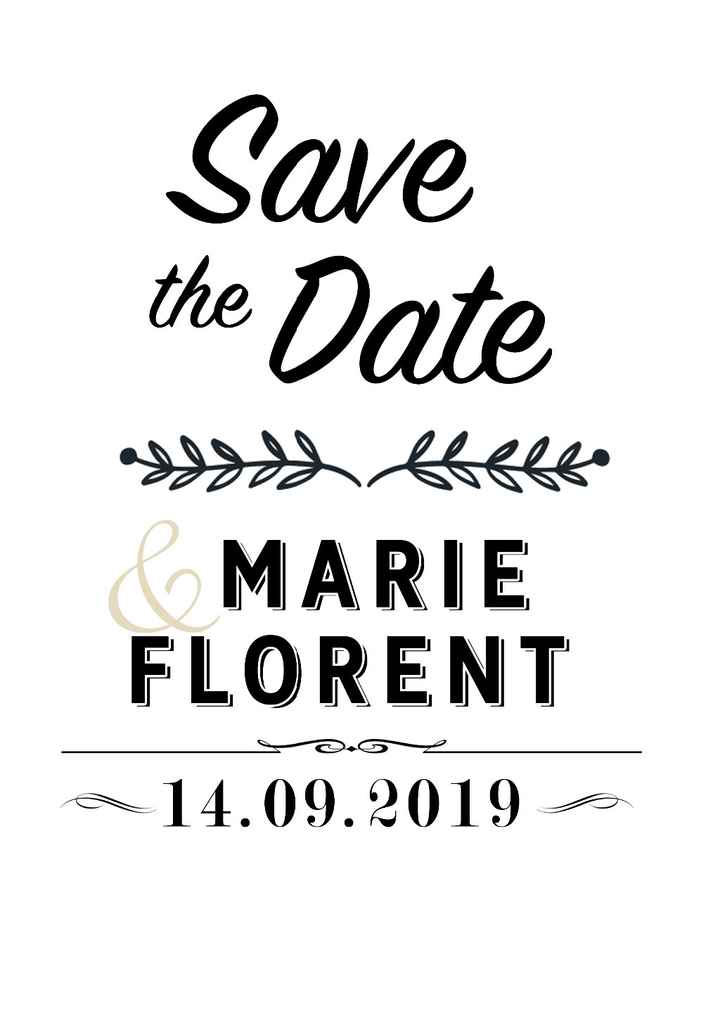Save the Date