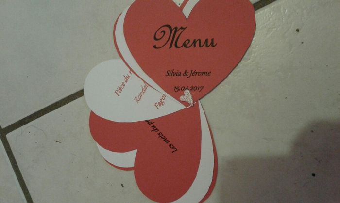 Mes menus - 1