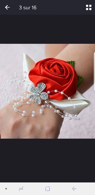 Celle qui ont commandé des bracelets fleurs artificiels 1