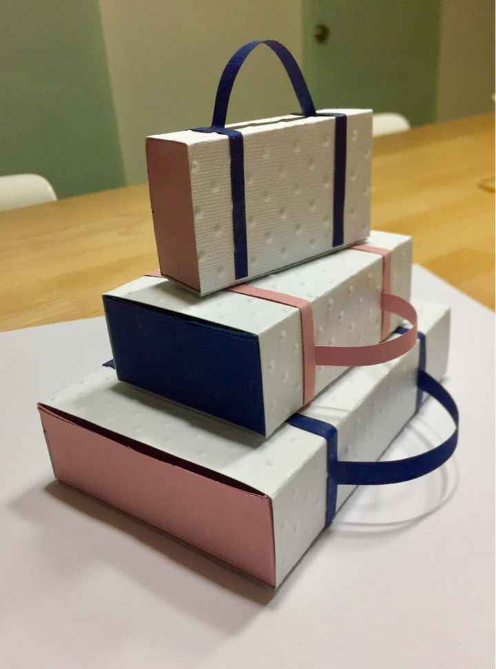 Deco de table : valise - 1