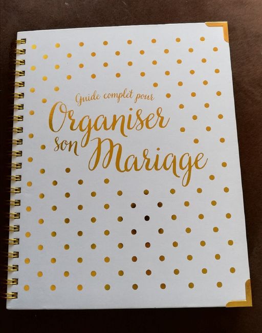 Cahier organisateur mariage 1