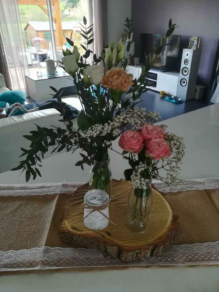 Chemin de table en toile de jute ? - 1