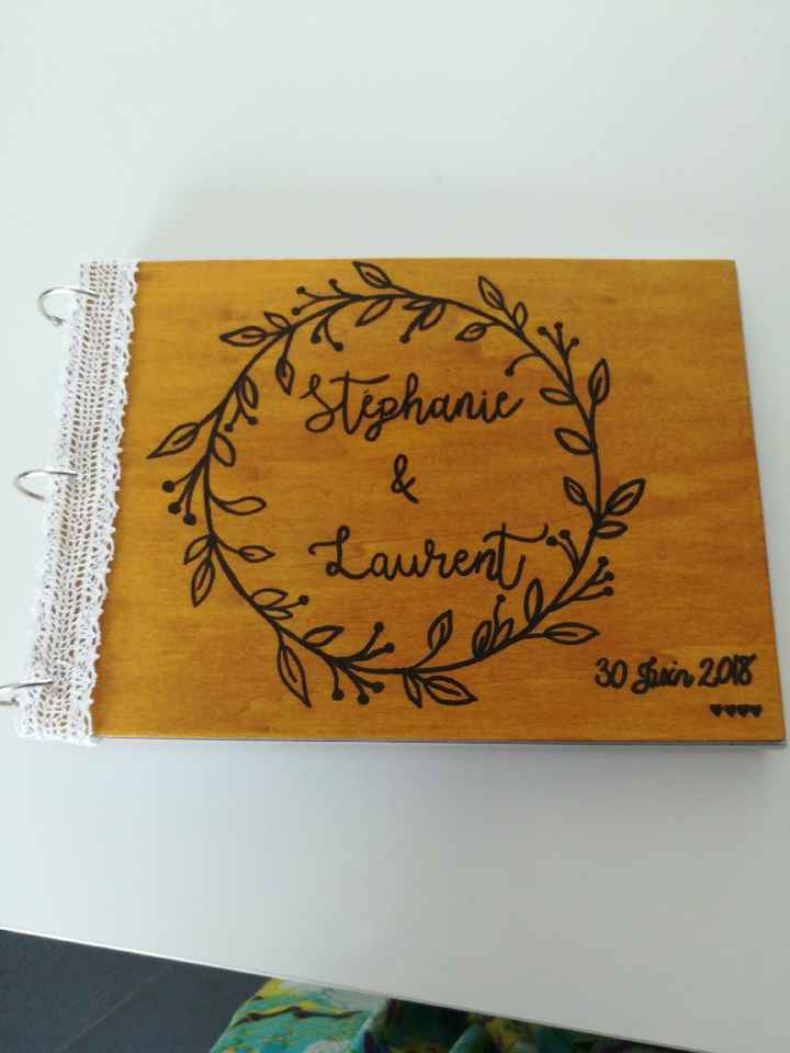 Diy Livre d or terminé - 1