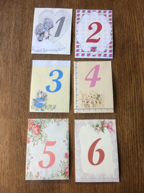 Marque table - 1