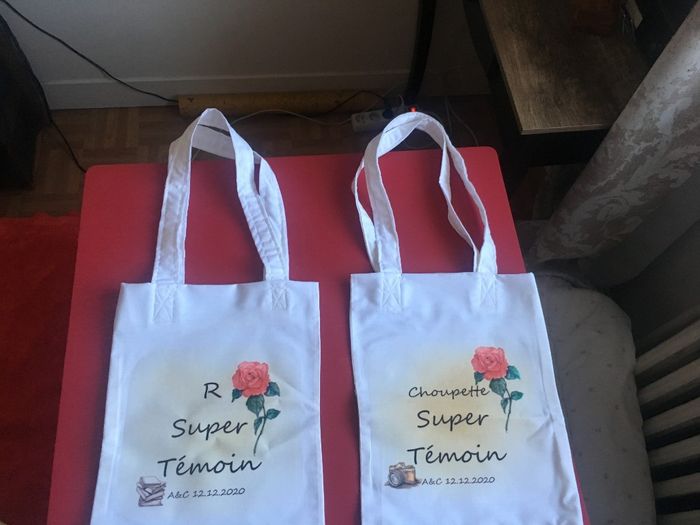 Tog Bag Témoins fait maison 1