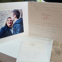 Faire  part enfin reçu un avie les mariée 😘 - 2