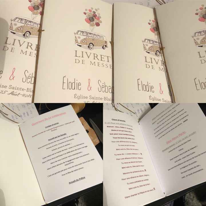 Livret de messe - 1