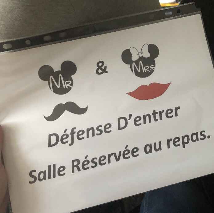 Feuille pour la salle - 1