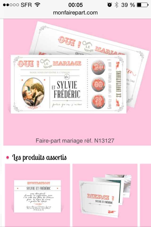 Quel style de faire part pour un mariage bohême - vintage ? - 7