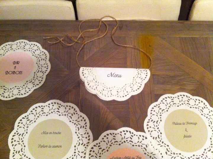 Diy du mercredi soir : menu - 2