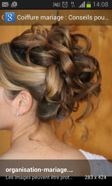 Chignon marié - 2