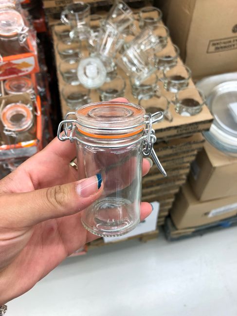 Petit bocal en verre - 1