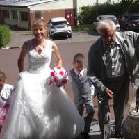 je monte les marche au bras de mes enfants