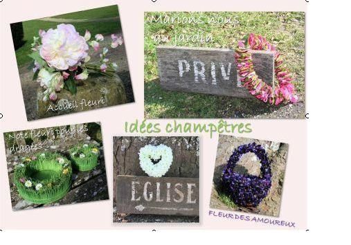 Un esprit champêtre pour notre mariage