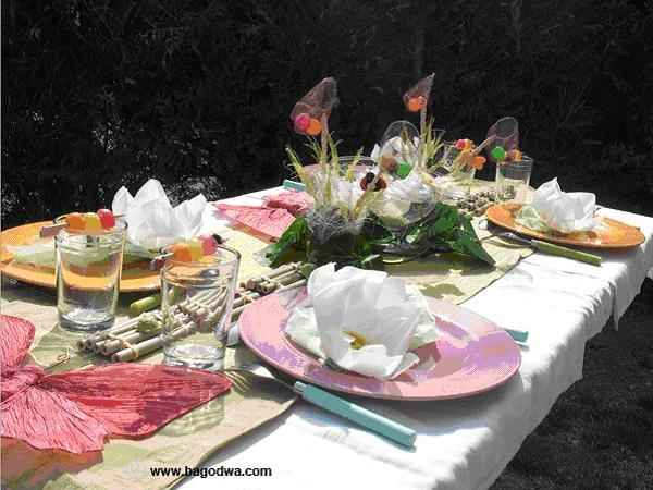 Une table champêtre