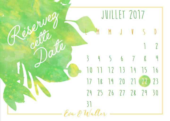 Date bloquée ! il était temps ! - 1