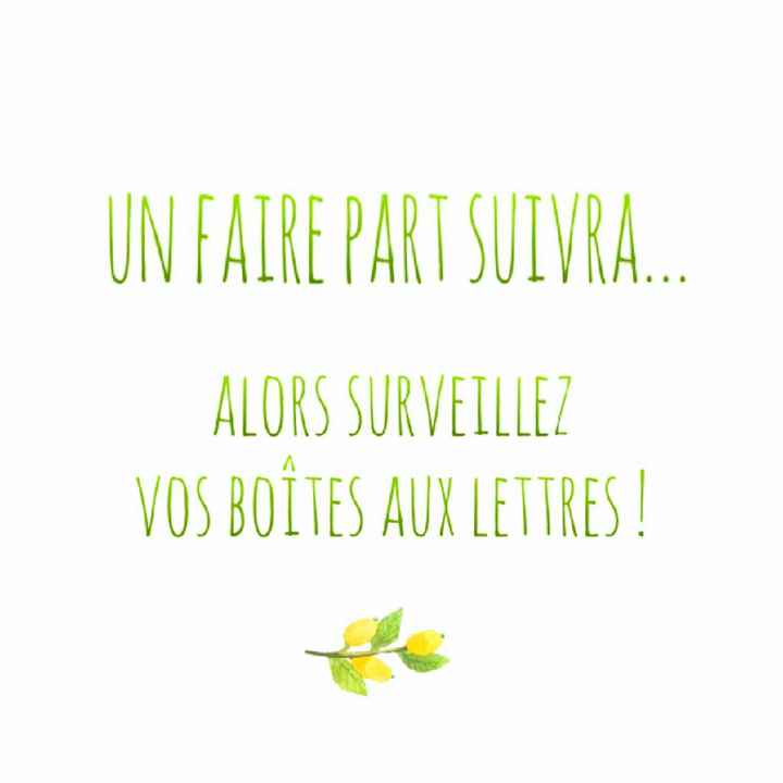 Date bloquée ! il était temps ! - 2