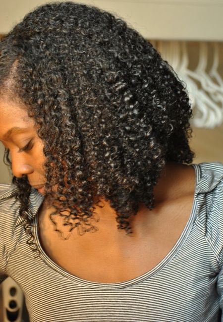 Cheveux frisés