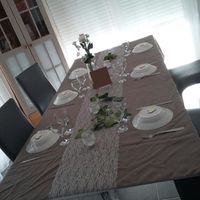 Premier essai décoration table - 1