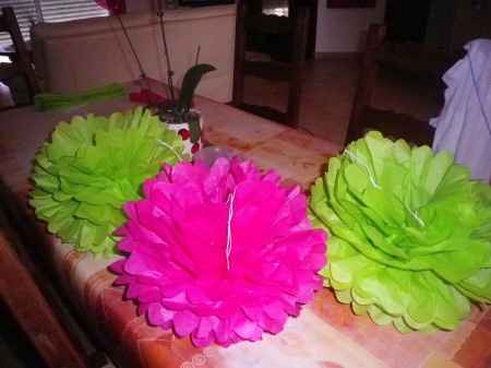 Boules de papier de soie