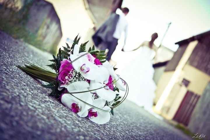 Idée bouquet rond
