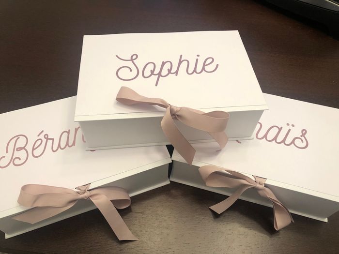 Demande Demoiselles d'honneur/ Bridesmaid Box 2