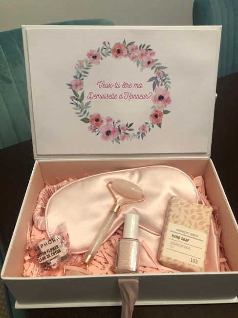 Demande Demoiselles d'honneur/ Bridesmaid Box 3
