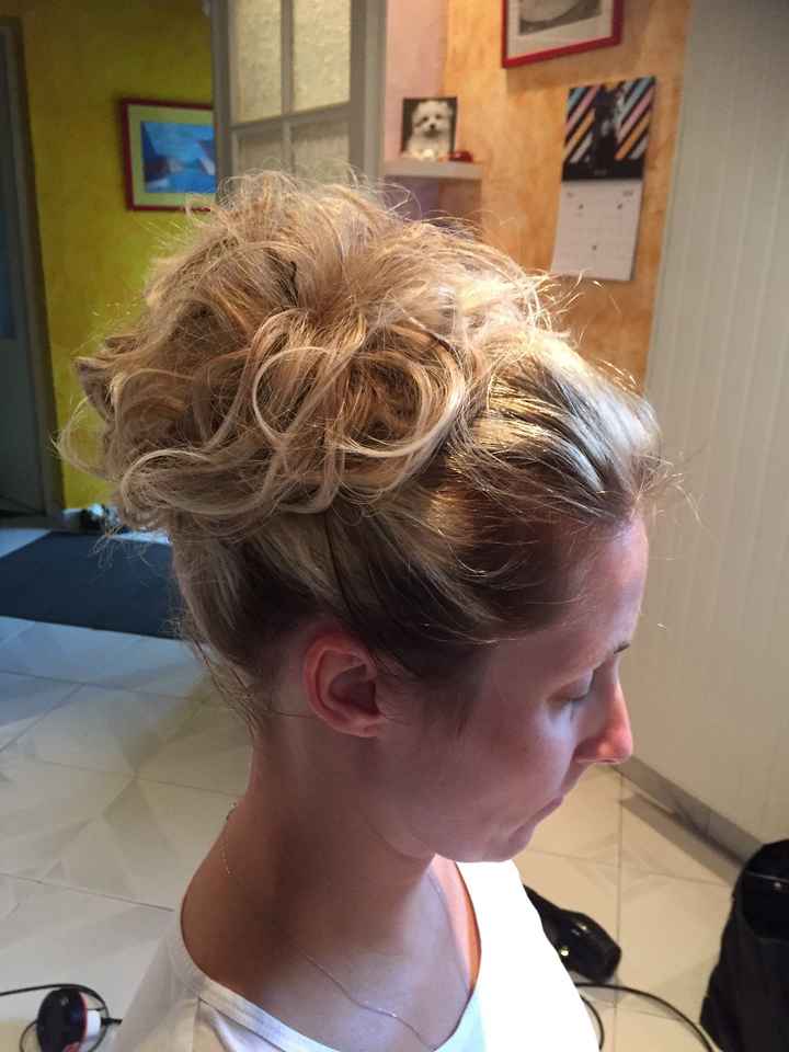 Qui a fait un chignon haut flou? - 2