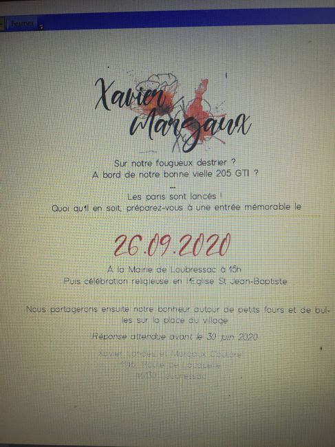 Design faire part !! - 2