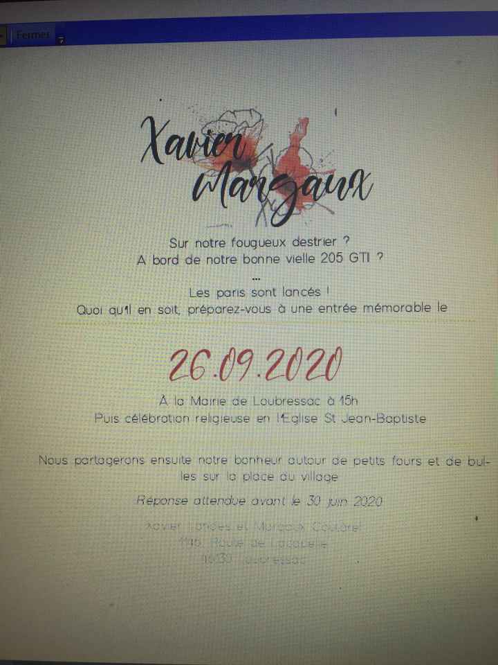 Design faire part !! - 2